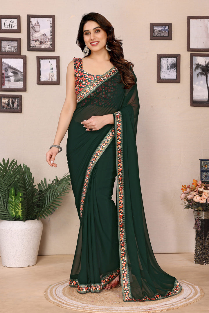 Aakash Designer Saree