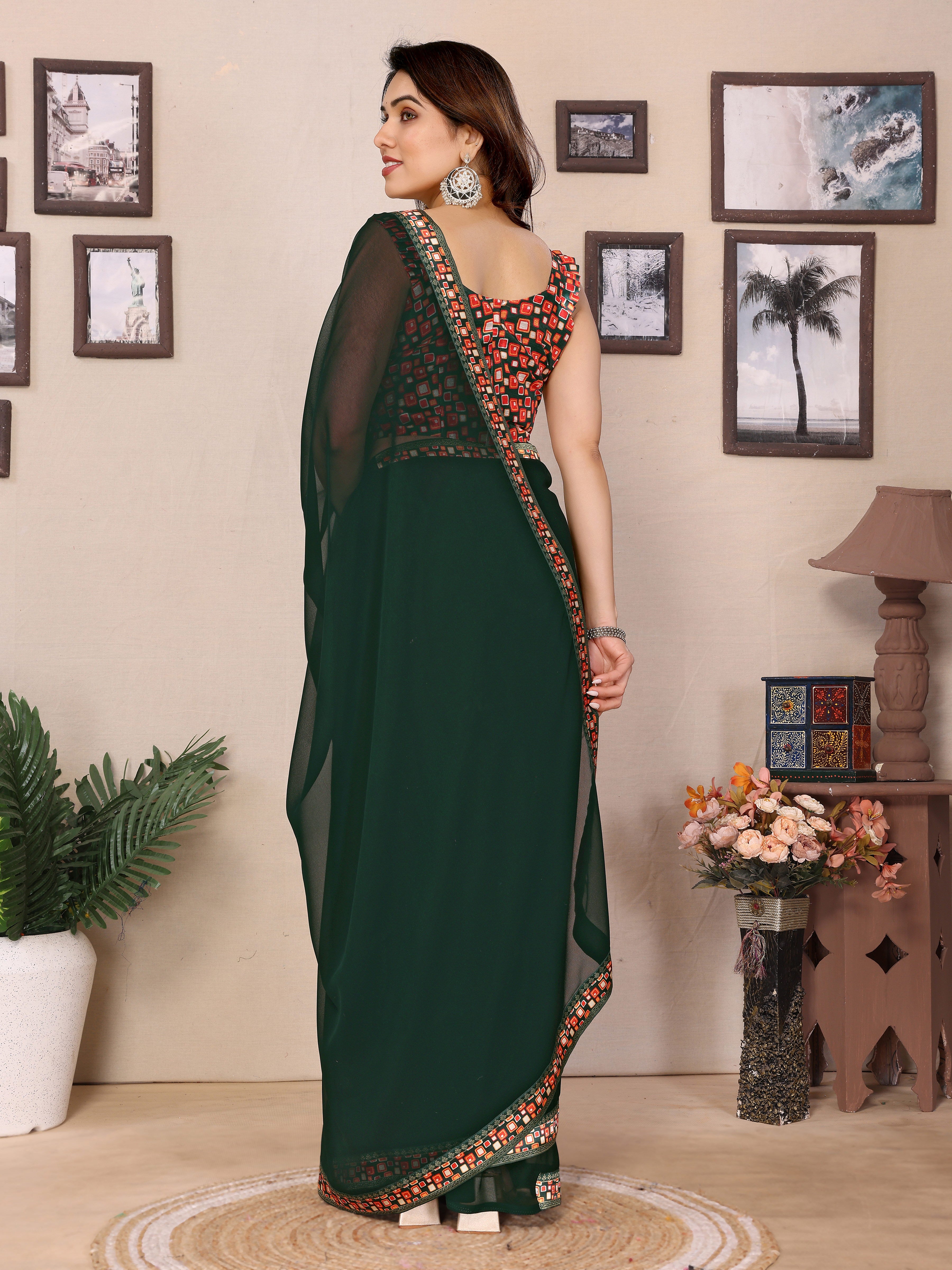 Aakash Designer Saree