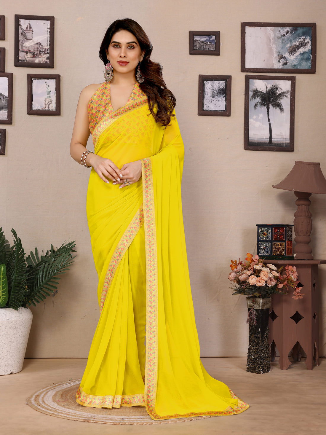 Aakash Designer Saree