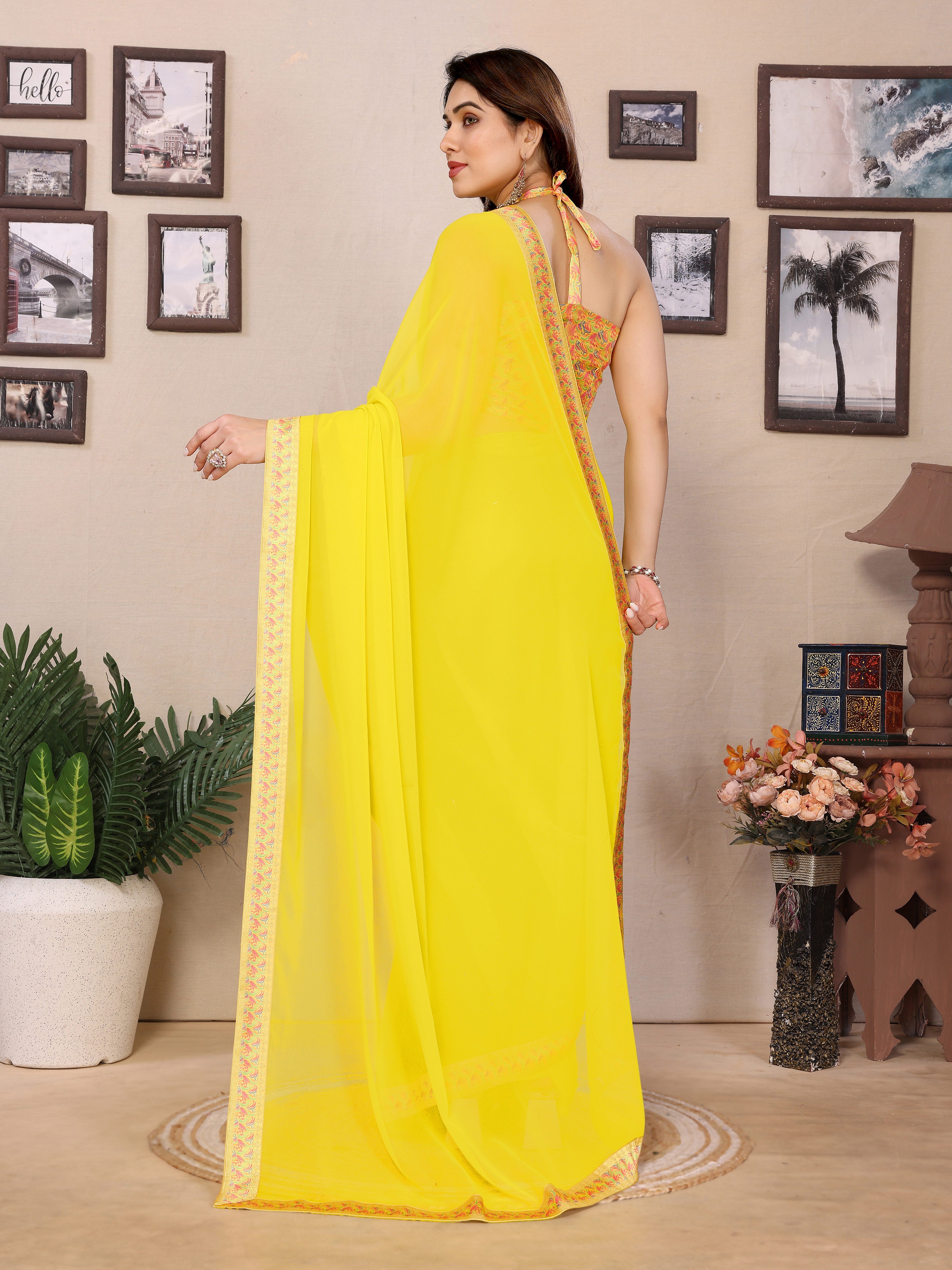 Aakash Designer Saree