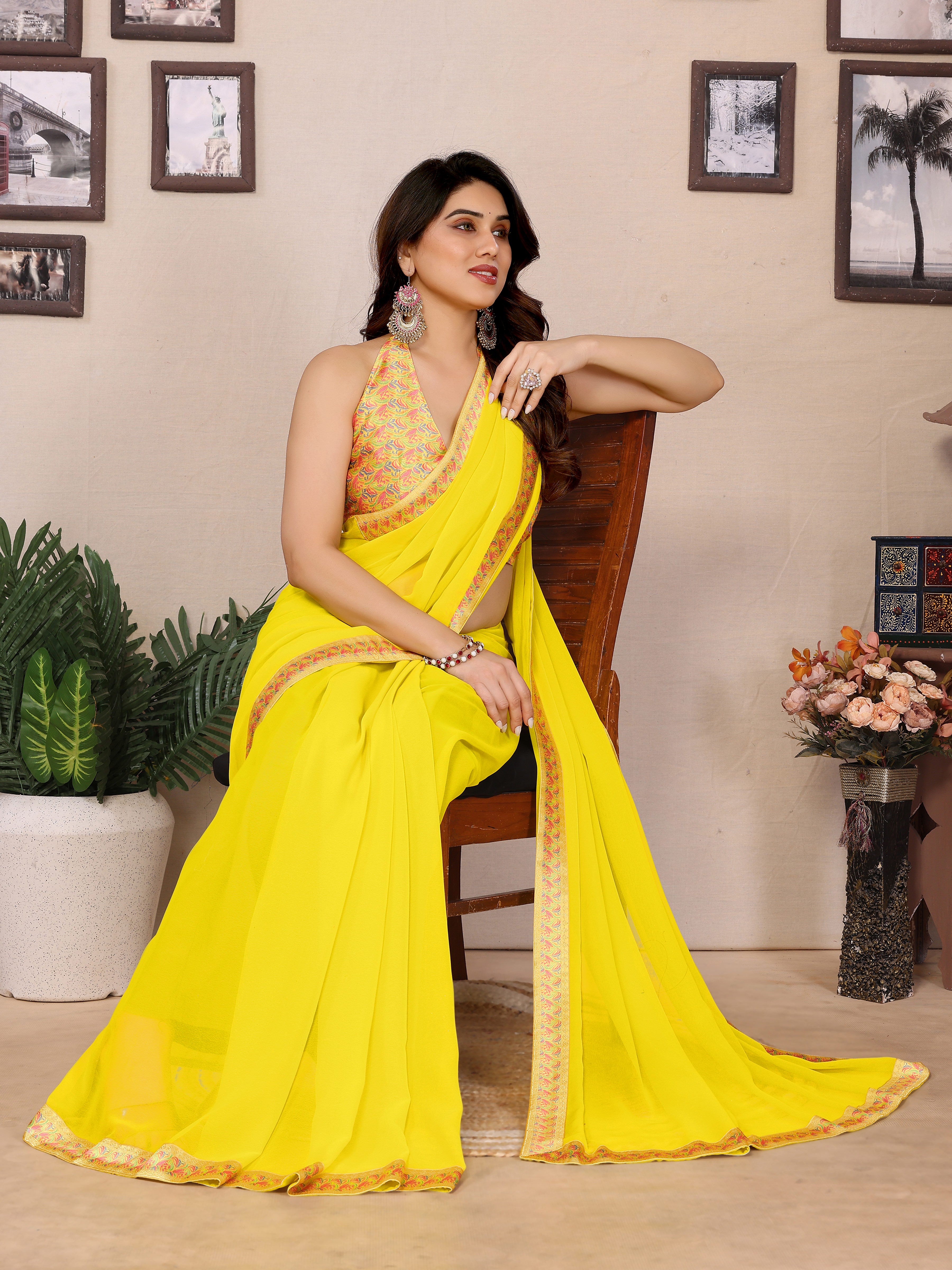 Aakash Designer Saree