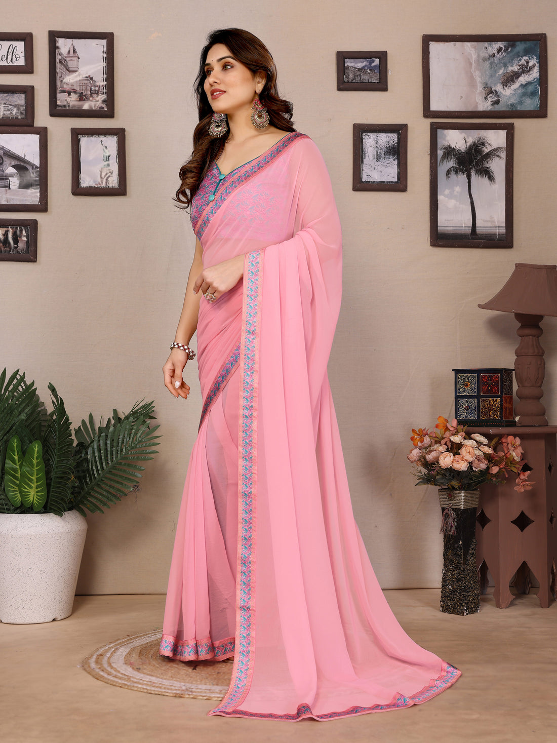 Aakash Designer Saree