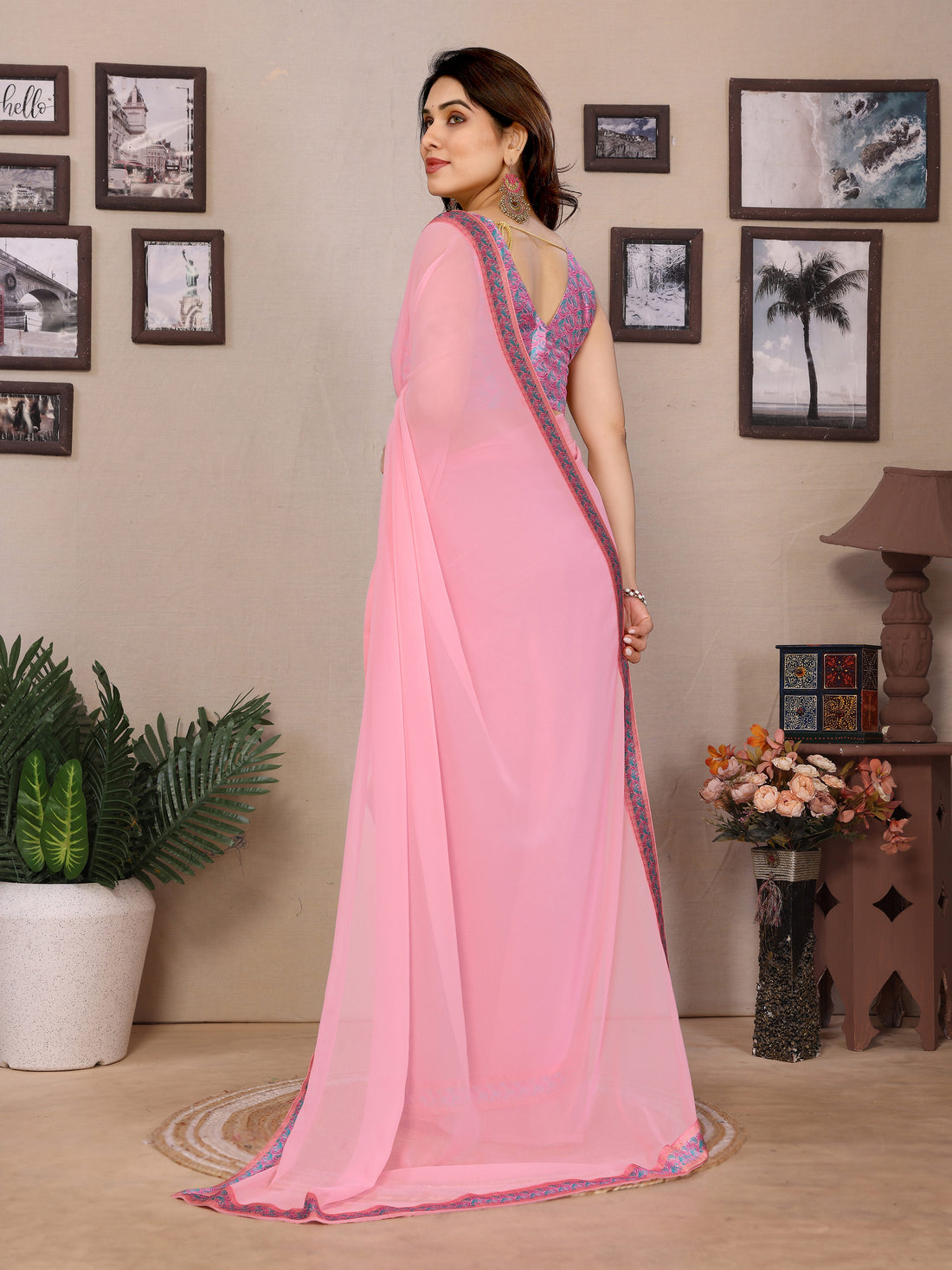 Aakash Designer Saree