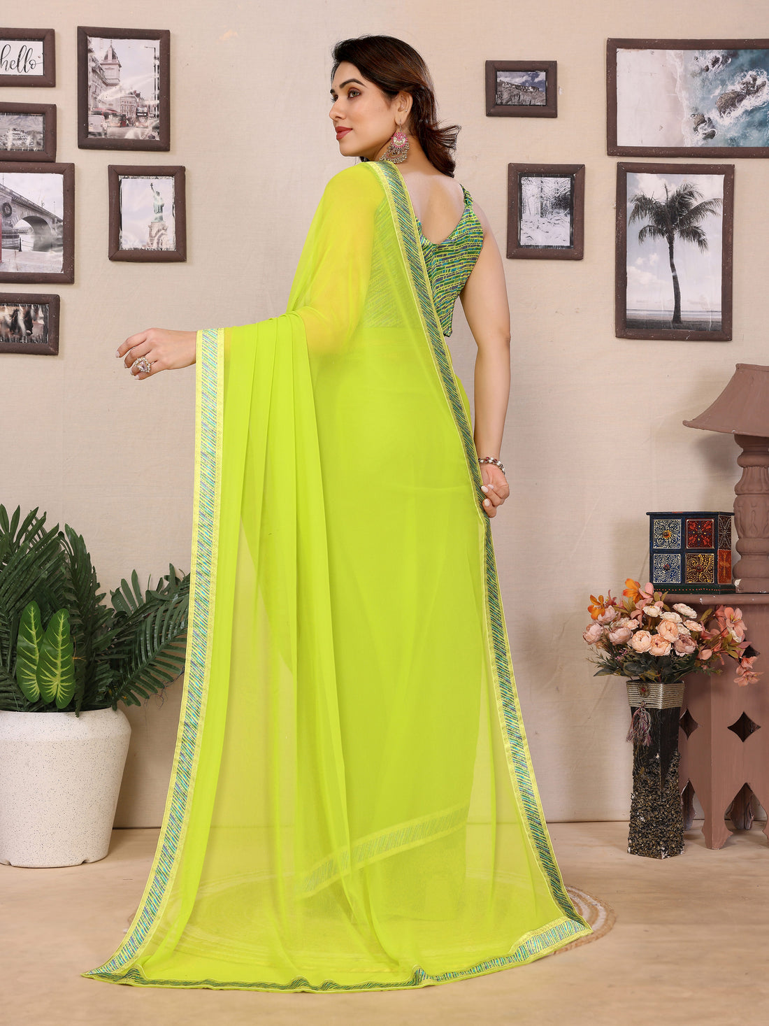 Aakash Designer Saree