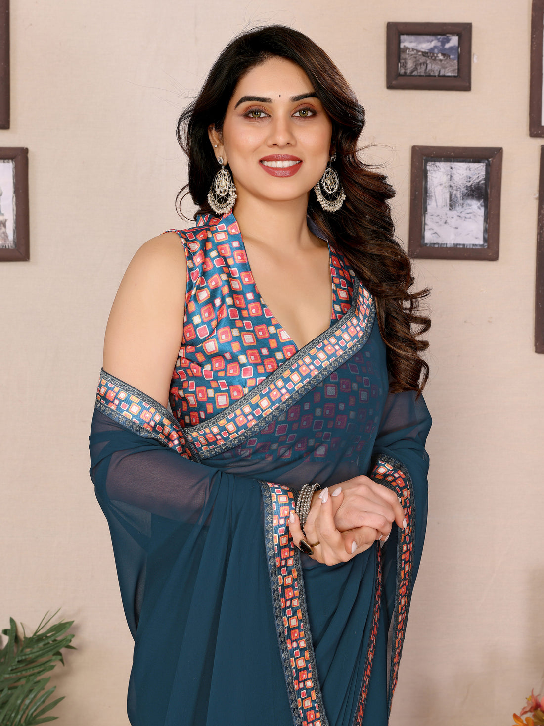 Aakash Designer Saree