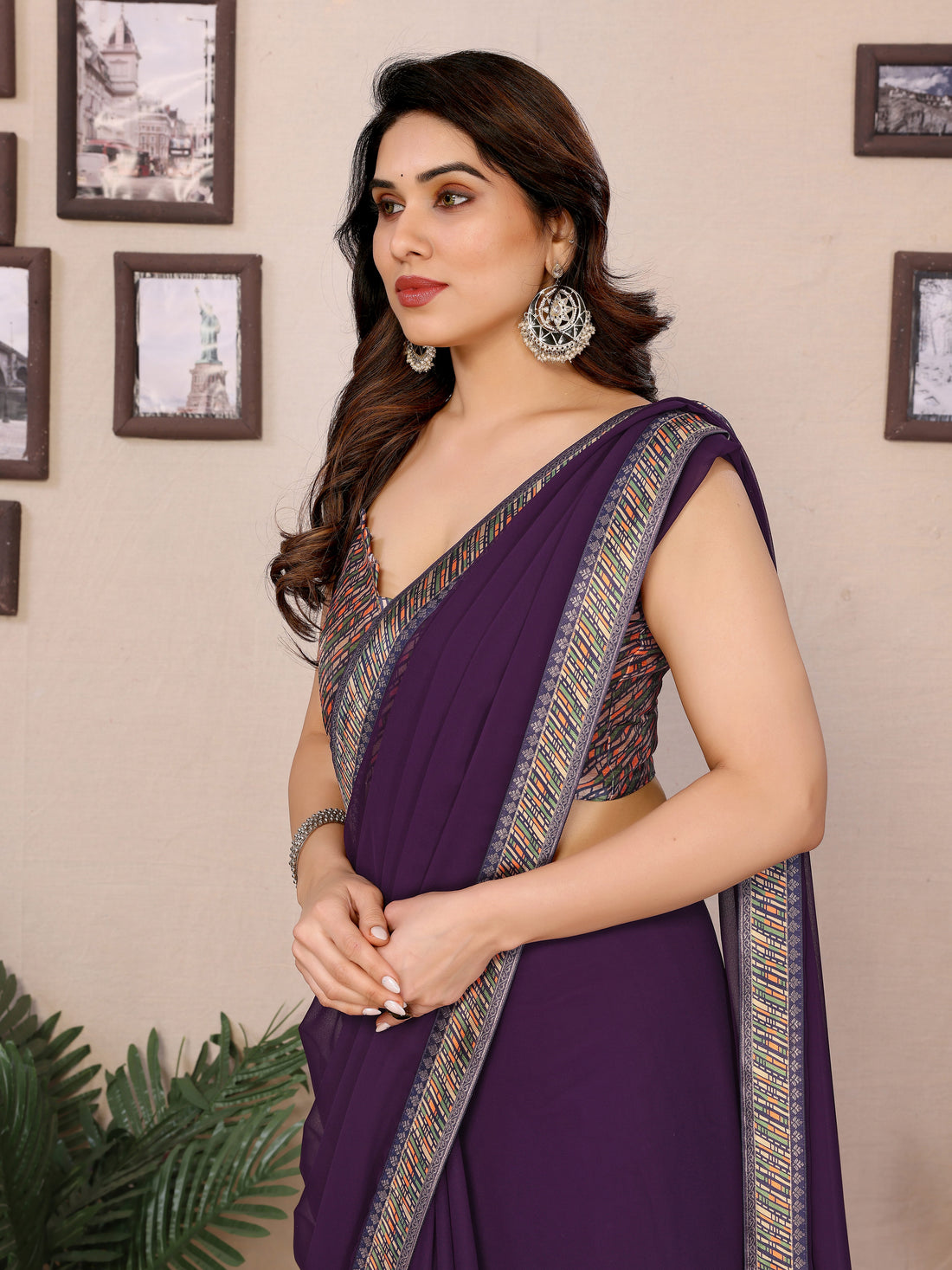 Aakash Designer Saree