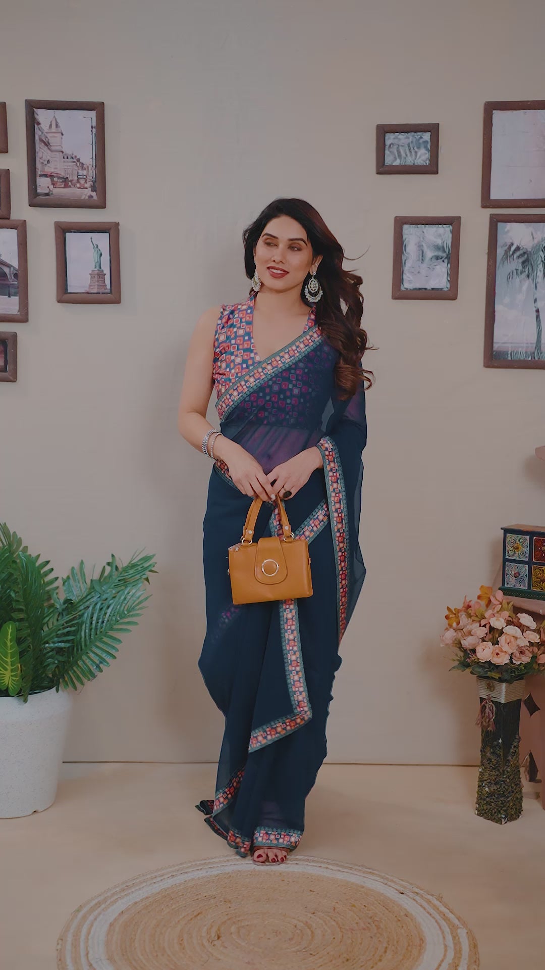 Aakash Designer Saree