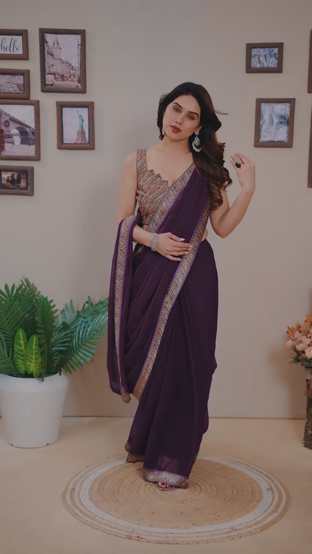 Aakash Designer Saree
