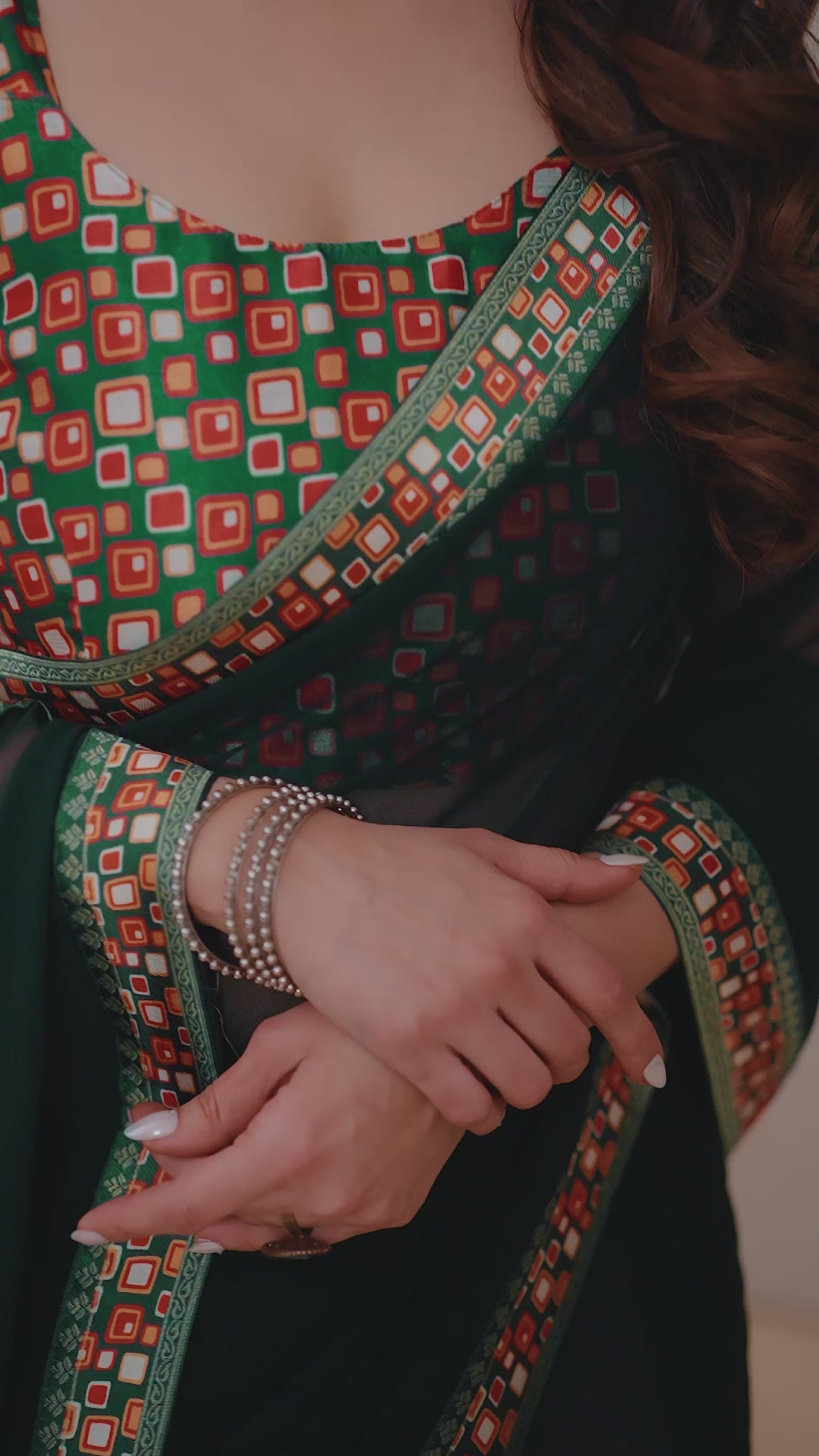 Aakash Designer Saree
